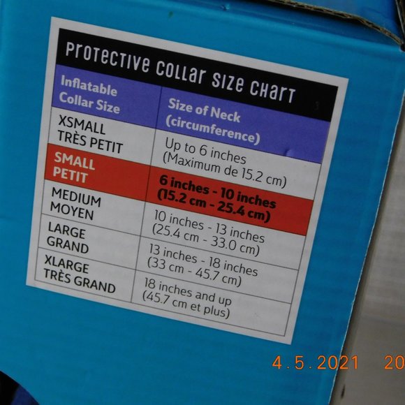 Calm Paws Premium Inflatable Protective Collar NEW - Picture 5 of 8